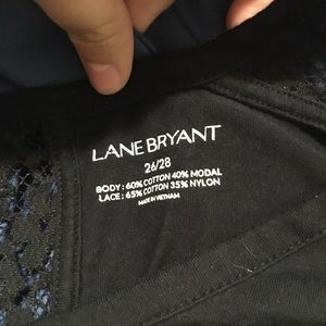 Lane Bryant Tee With Sleeve Detail